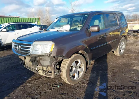 2013 Honda Pilot Ex из США, поврежденный, VIN 5FNYF4H48DB005258